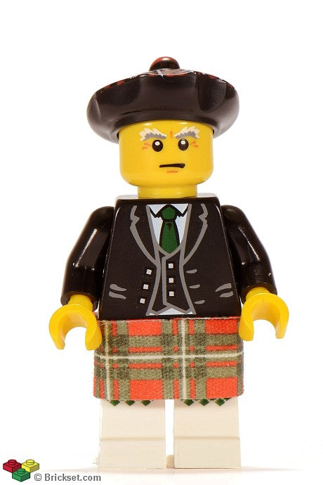 col102 - Bagpiper, Series 7 (Minifigure Only without Stand and Accessories)