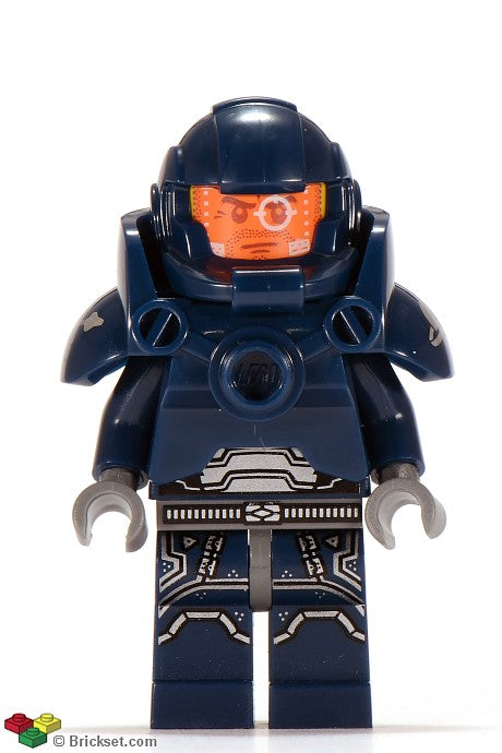 col104 - Galaxy Patrol, Series 7 (Minifigure Only without Stand and Accessories)