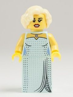 col131 - Hollywood Starlet, Series 9 (Minifigure Only without Stand and Accessories)