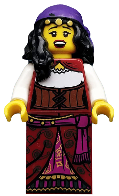 col137 - Fortune Teller, Series 9 (Minifigure Only without Stand and Accessories)