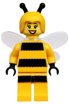 col151 - Bumblebee Girl, Series 10 (Minifigure Only without Stand and Accessories)