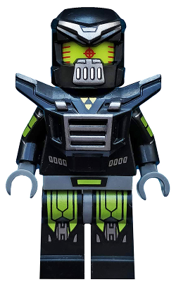 col166 - Evil Mech, Series 11 (Minifigure Only without Stand and Accessories)