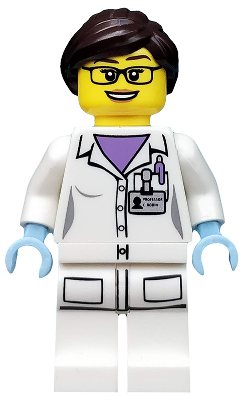 col173 - Scientist, Series 11 (Minifigure Only without Stand and Accessories)