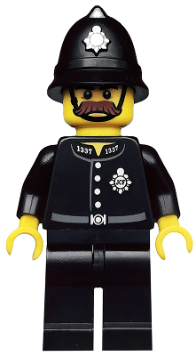 col177 - Constable, Series 11 (Minifigure Only without Stand and Accessories)
