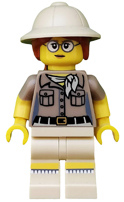 col200 - Paleontologist, Series 13 (Minifigure Only without Stand and Accessories)