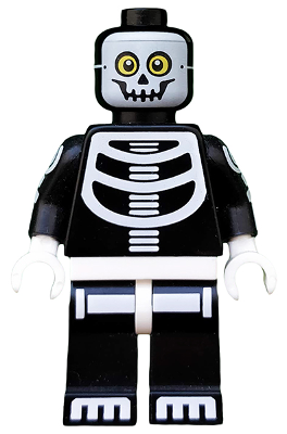col221 - Skeleton Guy, Series 14 (Minifigure Only without Stand and Accessories)