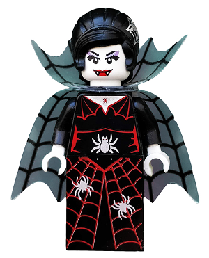 col226 - Spider Lady, Series 14 (Minifigure Only without Stand and Accessories)
