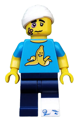col231 - Clumsy Guy, Series 15 (Minifigure Only without Stand and Accessories)