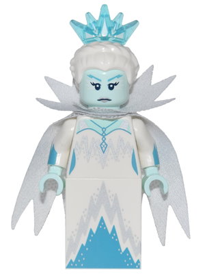col244 - Ice Queen, Series 16 (Minifigure Only without Stand and Accessories)