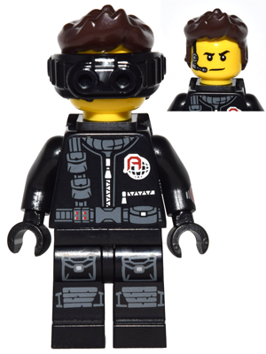 col257 - Spy, Series 16 (Minifigure Only without Stand and Accessories)