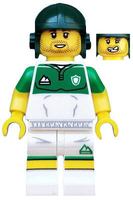 col354 - Rugby Player, Series 19 (Minifigure Only without Stand and Accessories)