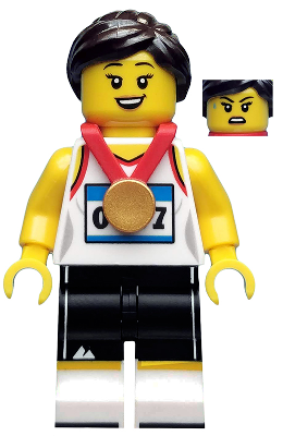 col368 - Athlete, Series 20 (Minifigure Only without Stand and Accessories)