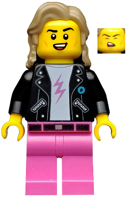 col371 - 80s Musician, Series 20 (Minifigure Only without Stand and Accessories)