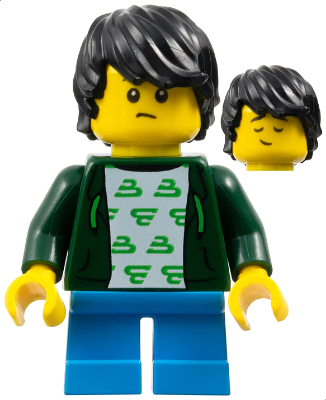 col375 - Violin Kid, Series 21 (Minifigure Only without Stand and Accessories)
