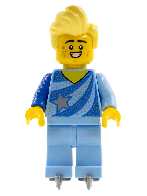 col391 - Figure Skating Champion, Series 22 (Minifigure Only without Stand and Accessories)