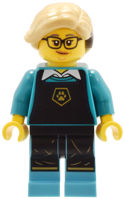 col435 - Pet Groomer, Series 25 (Minifigure Only without Stand and Accessories)