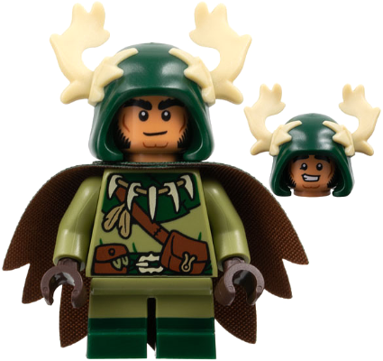 coldnd05 - Halfling Druid, Dungeons & Dragons (Minifigure Only without Stand and Accessories)