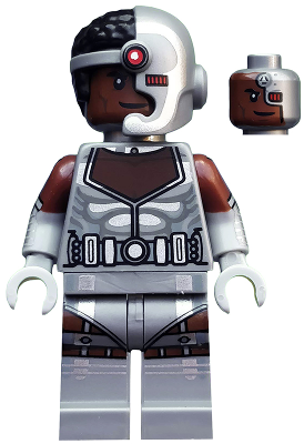 colsh09 - Cyborg, DC Super Heroes (Minifigure Only without Stand and Accessories)