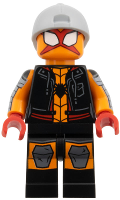 colspi08 - Charlotte Webber / Sun-Spider, Spider-Man Across the Spider-Verse (Minifigure Only without Stand and Accessories)