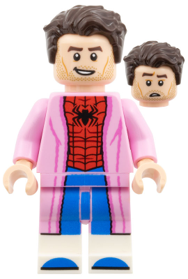 colspi10 - Peter B. Parker / Spider-Man, Spider-Man Across the Spider-Verse (Minifigure Only without Stand and Accessories)