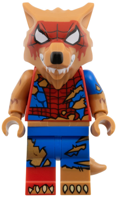 colspi13 - Peter Parker / Werewolf Spider-Man, Spider-Man Across the Spider-Verse (Minifigure Only without Stand and Accessories)