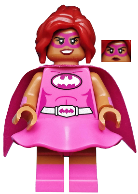 coltlbm10 - Pink Power Batgirl, The LEGO Batman Movie, Series 1 (Minifigure Only without Stand and Accessories)