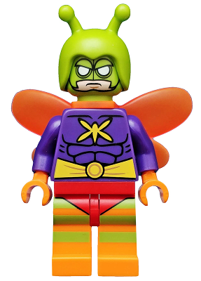 coltlbm36 - Killer Moth, The LEGO Batman Movie, Series 2 (Minifigure Only without Stand and Accessories)