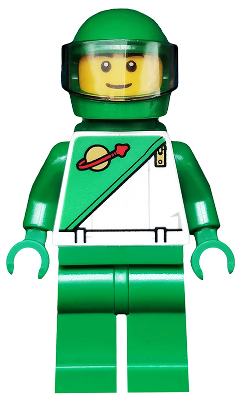 cty0582 - Statue - City Square Lego Store, Futuron Green (Space)
