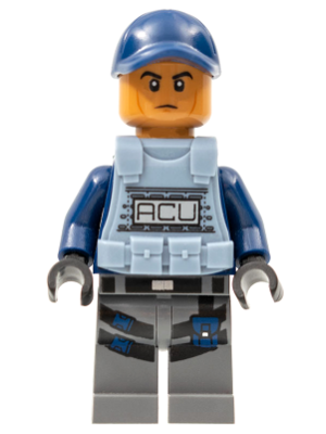 dim004 - ACU Trooper - Vest, Cap, Male, Medium Nougat Head