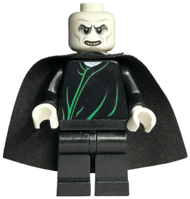 dim037 - Lord Voldemort - White Head, Black Cape, Green Robe Lines