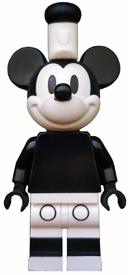 dis024 - Vintage Mickey, Disney, Series 2 (Minifigure Only without Stand and Accessories)