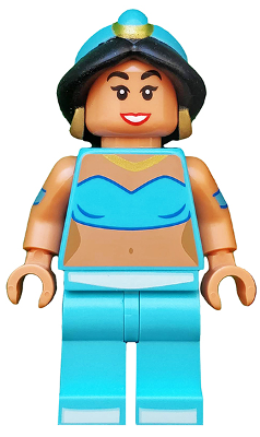dis035 - Jasmine, Disney, Series 2 (Minifigure Only without Stand and Accessories)