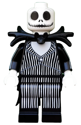 dis039 - Jack Skellington, Disney, Series 2 (Minifigure Only without Stand and Accessories)