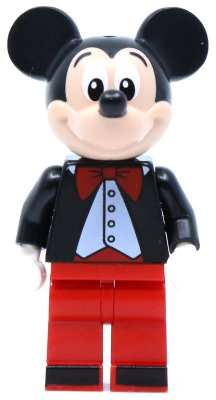 dis057 - Mickey Mouse - Tuxedo Jacket, Red Bow Tie