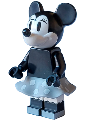 dis142 - Minnie Mouse - Vintage, Light Bluish Gray Skirt