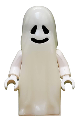 gen002 - Ghost with 1 x 2 Plate and 1 x 2 Brick as Legs
