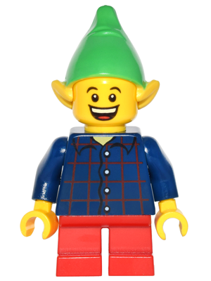 hol047 - Elf - Plaid Button Shirt