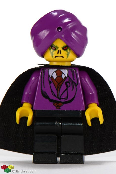 hp011 - Professor Quirinus Quirrell - Yellow Head, Purple Turban and Torso