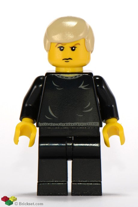 hp037 - Draco Malfoy - Black Sweater