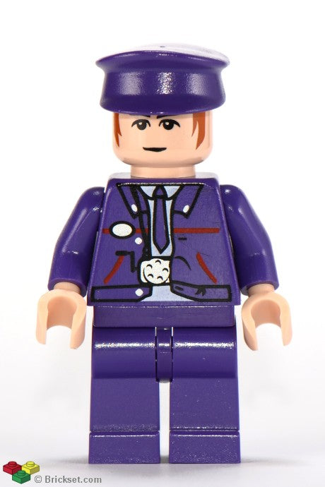hp047 - Stanley (Stan) Shunpike - Knight Bus Conductor Uniform with Dark Purple Tie