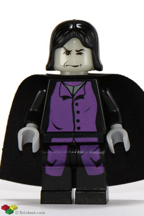 hp050 - Professor Severus Snape - Prisoner of Azkaban Pattern, Light Bluish Gray Hands