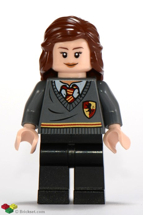hp095 - Hermione Granger - Gryffindor Stripe and Shield Torso, Black Legs