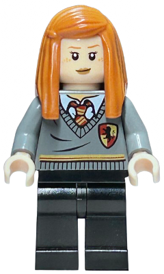 hp114 - Ginny Weasley - Gryffindor Stripe and Shield Torso, Black Legs