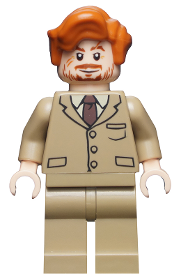 hp130 - Professor Remus Lupin - Dark Tan Suit