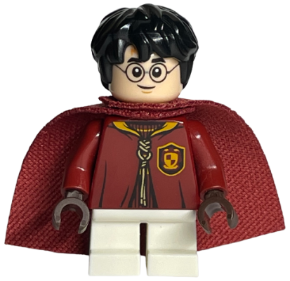 hp138 - Harry Potter - Dark Red Quidditch Uniform with Cape, White Short Legs