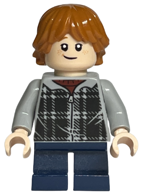 hp154 - Ron Weasley - Plaid Hoodie