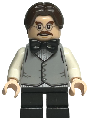 hp205 - Professor Filius Flitwick - Light Bluish Gray Vest