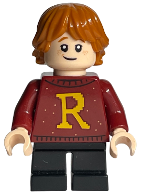 hp207 - Ron Weasley - Dark Red Sweater with Letter R