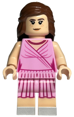 hp225 - Hermione Granger - Bright Pink Dress, Legs