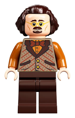hp244 - Florean Fortescue - Dark Brown Legs, Gold Glasses
